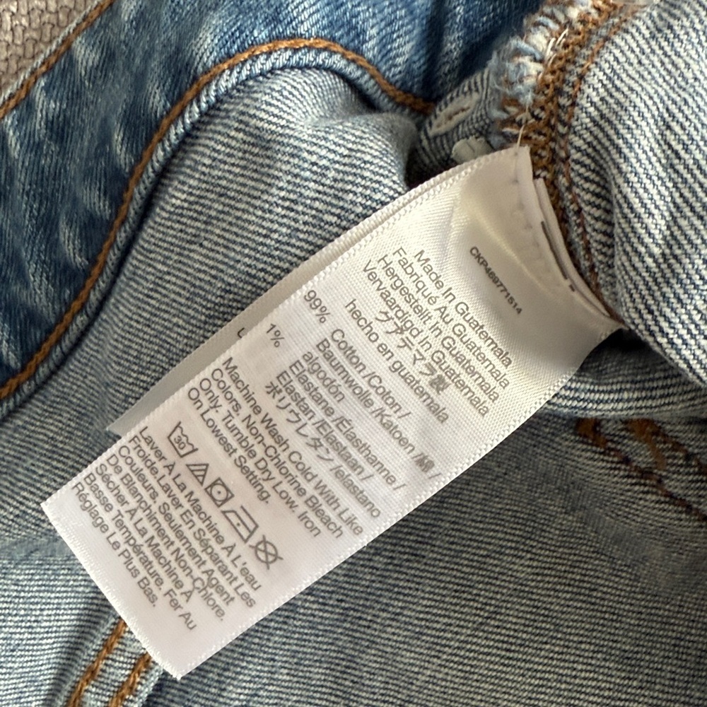 Madewell The Denim Emmett Short: Patch Pocket Edition Size 14 W - Picture 3 of 8